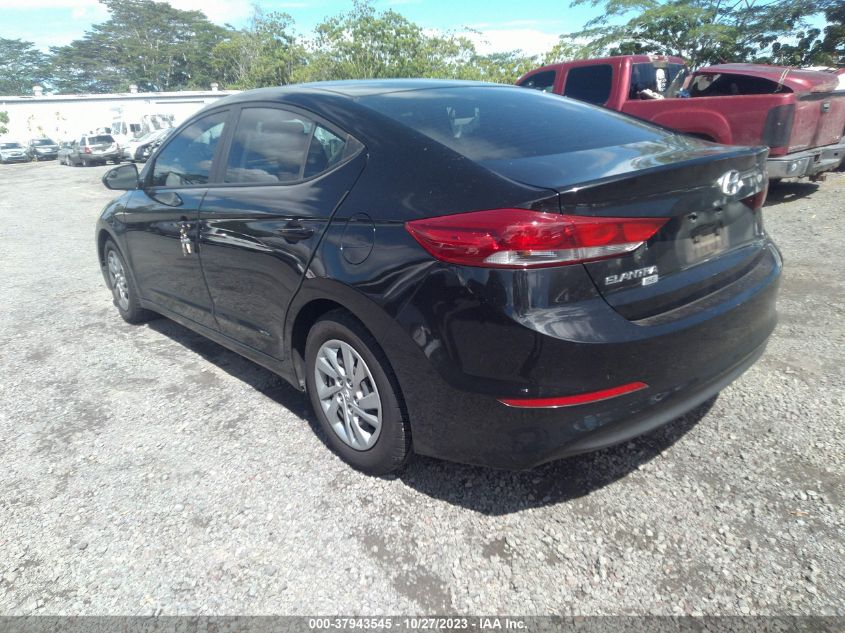 2018 HYUNDAI ELANTRA SE - KMHD74LF9JU520465