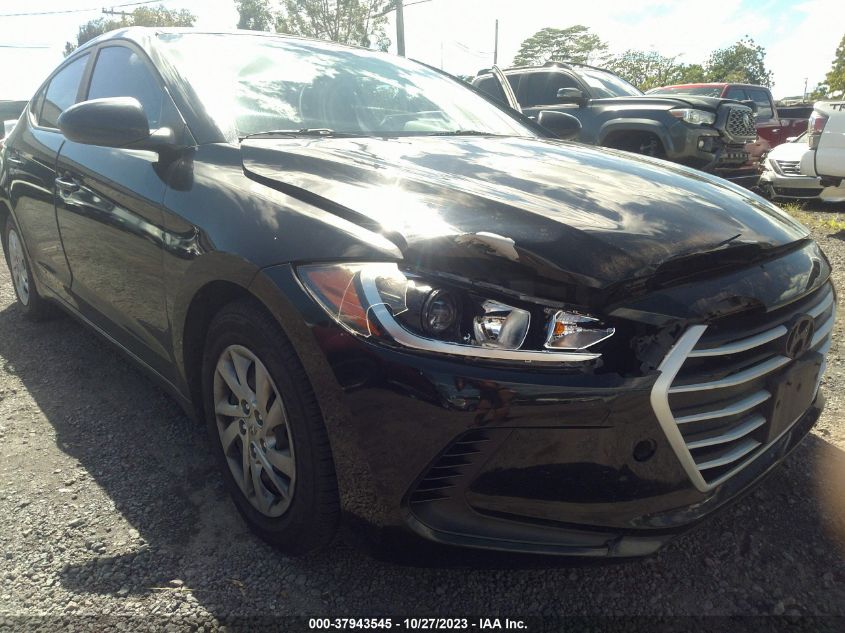 2018 HYUNDAI ELANTRA SE - KMHD74LF9JU520465