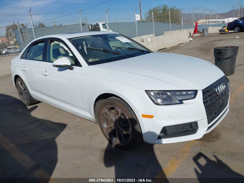 WAUGMAF44KN014652 AUDI A4 40 PREMIUM 2019
