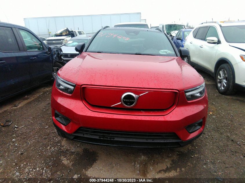 2022 VOLVO XC40 RECHARGE PURE ELECTRIC P8 TWIN ULTIMATE - YV4ED3UB4N2702242