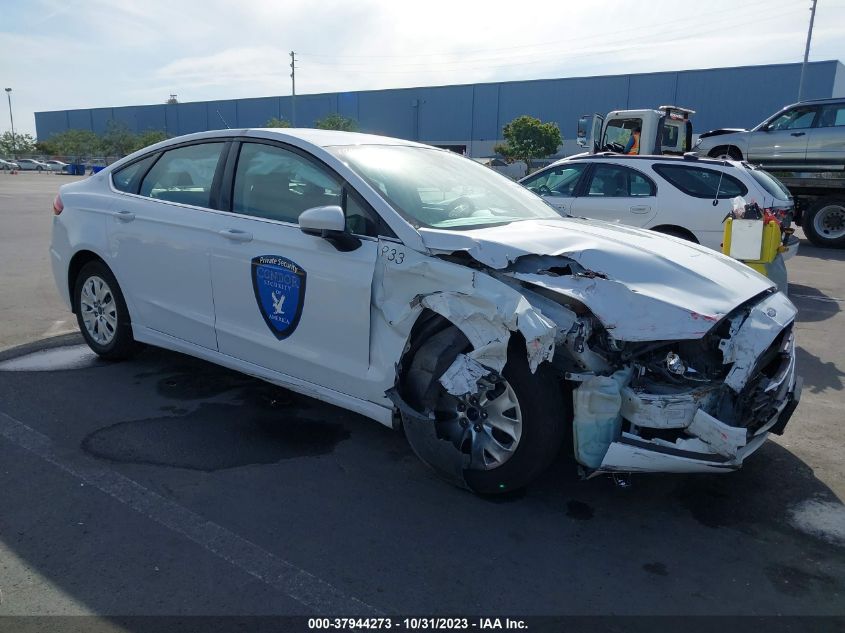 2019 FORD FUSION S - 3FA6P0G73KR277131