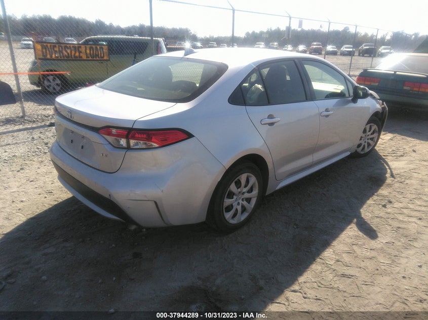 VIN JTDEPRAE2LJ053135 2020 TOYOTA COROLLA LE
