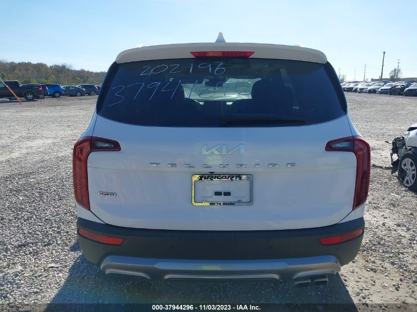 2022 KIA TELLURIDE S - 5XYP6DHC4NG202196