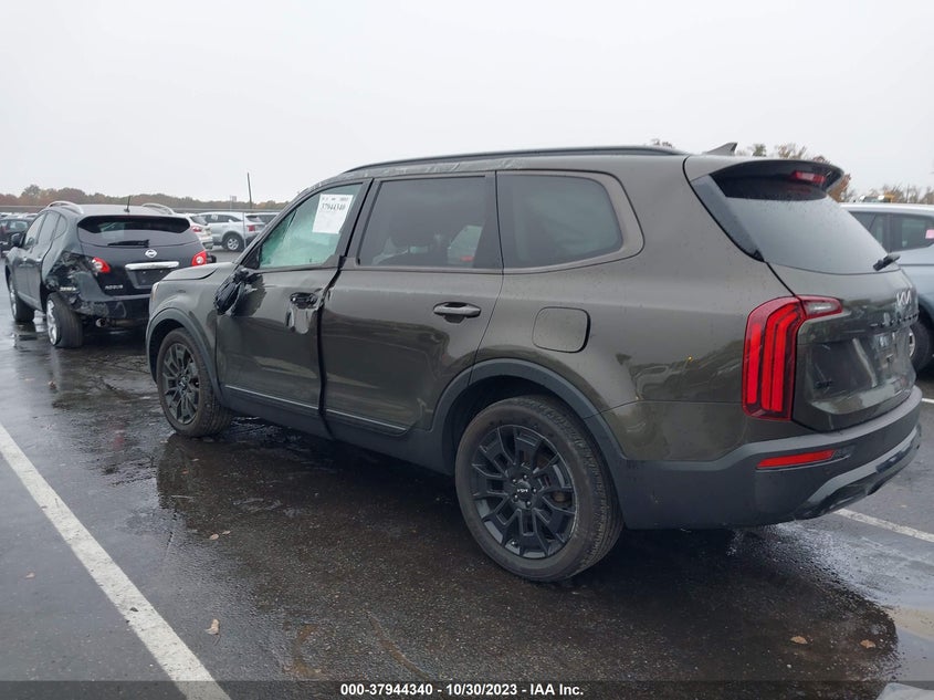 VIN 5XYP3DHC6NG249030 2022 KIA TELLURIDE EX