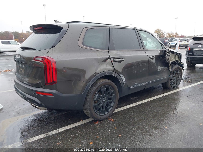 VIN 5XYP3DHC6NG249030 2022 KIA TELLURIDE EX