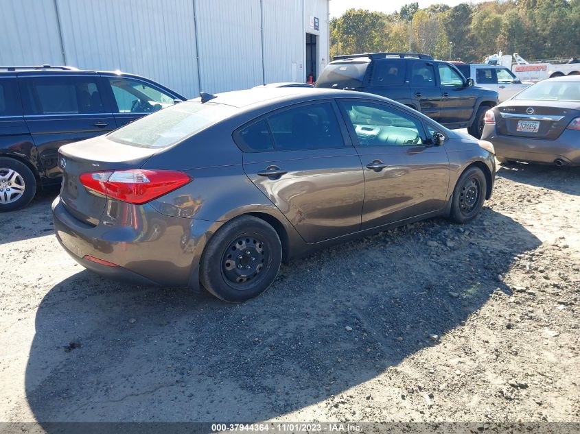2015 KIA FORTE LX - KNAFX4A62F5260134