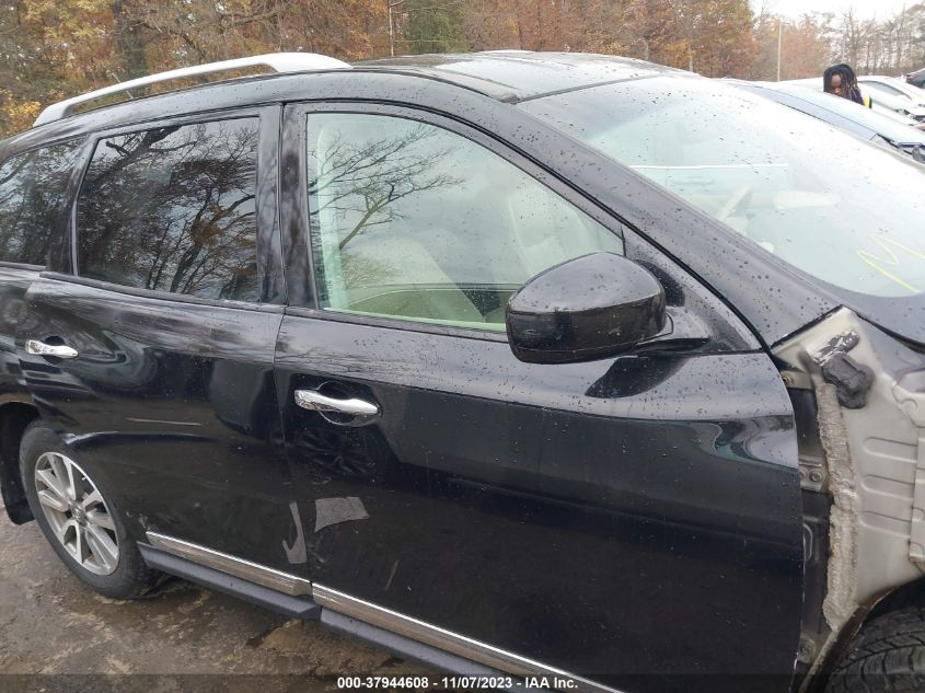 2013 NISSAN PATHFINDER SL - 5N1AR2MM4DC654597