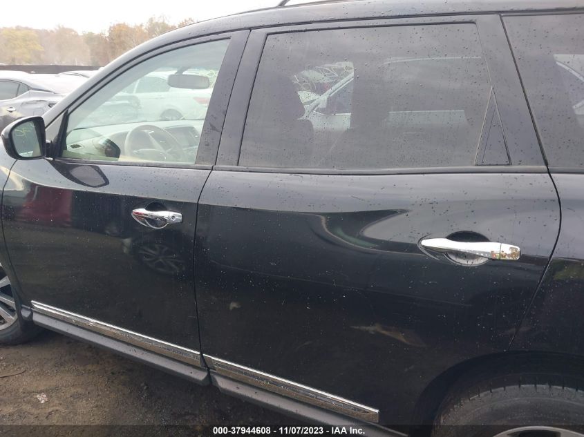 2013 NISSAN PATHFINDER SL - 5N1AR2MM4DC654597