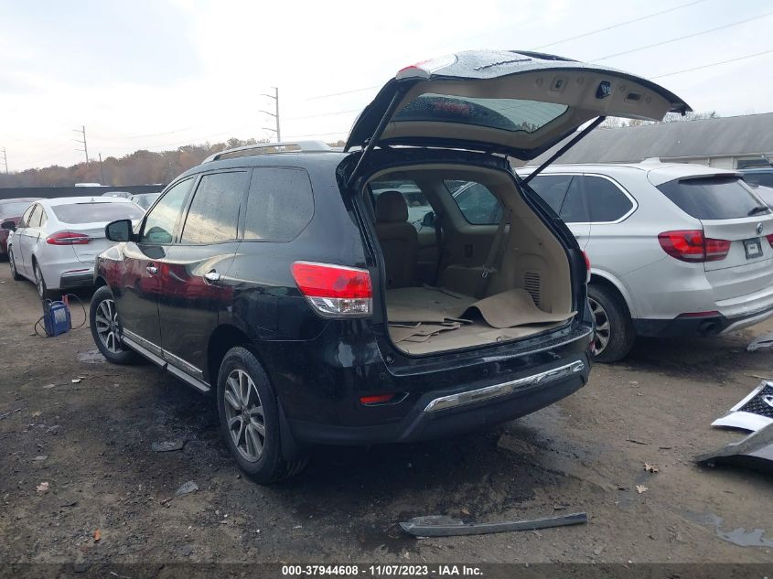 2013 NISSAN PATHFINDER SL - 5N1AR2MM4DC654597