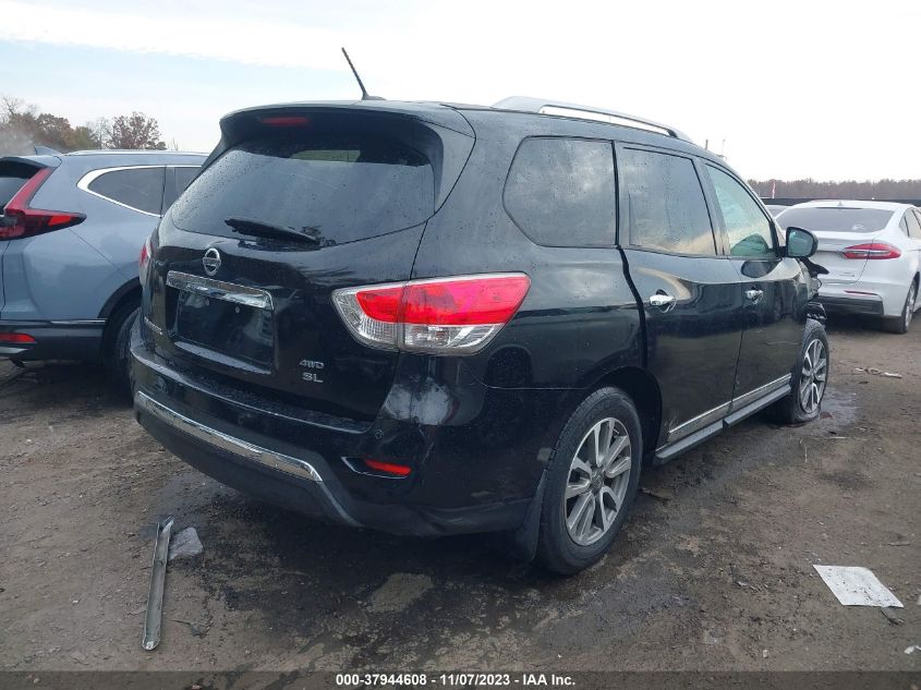 2013 NISSAN PATHFINDER SL - 5N1AR2MM4DC654597