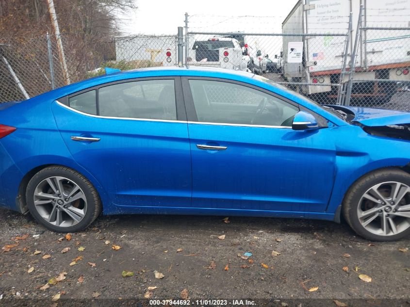2017 HYUNDAI ELANTRA SE/VALUE/LIMITED - KMHD84LF4HU292382