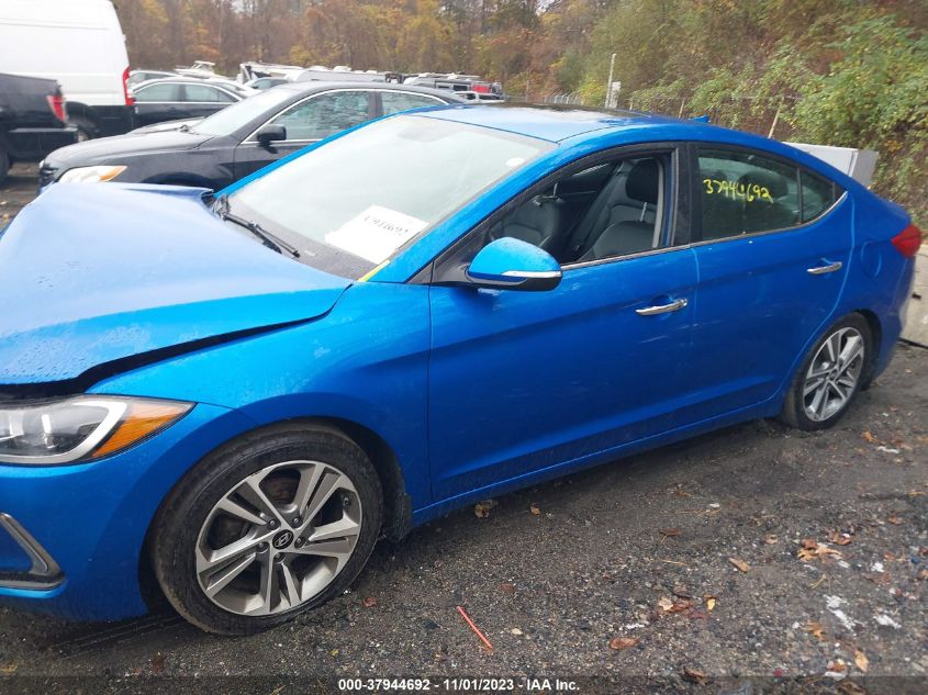 2017 HYUNDAI ELANTRA SE/VALUE/LIMITED - KMHD84LF4HU292382