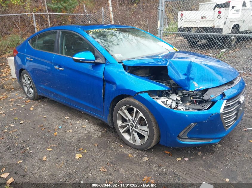 2017 HYUNDAI ELANTRA SE/VALUE/LIMITED - KMHD84LF4HU292382