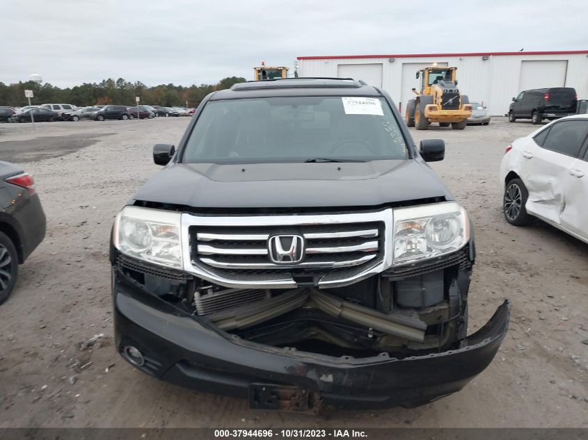 2013 HONDA PILOT EXLN - 5FNYF4H78DB071920
