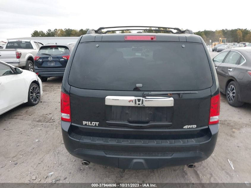 2013 HONDA PILOT EXLN - 5FNYF4H78DB071920