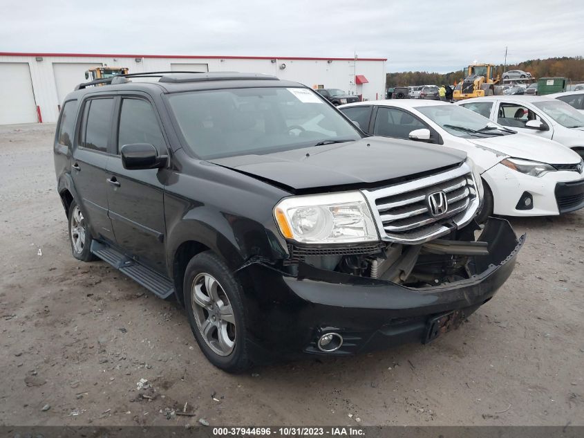 2013 HONDA PILOT EXLN - 5FNYF4H78DB071920