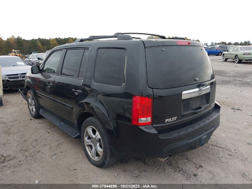 2013 HONDA PILOT EXLN - 5FNYF4H78DB071920