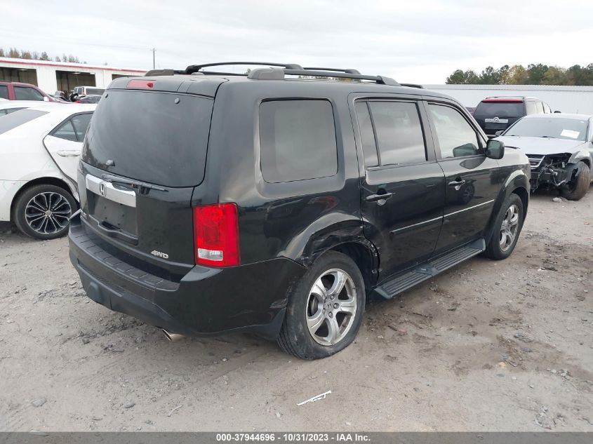 2013 HONDA PILOT EXLN - 5FNYF4H78DB071920