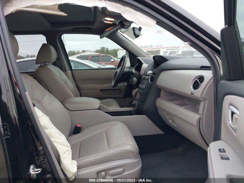2013 HONDA PILOT EXLN - 5FNYF4H78DB071920