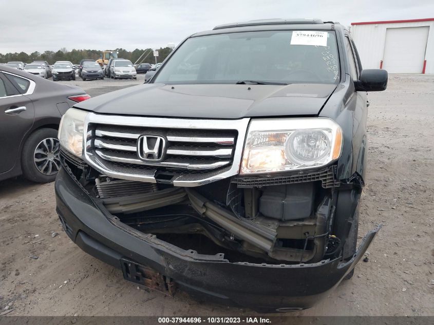 2013 HONDA PILOT EXLN - 5FNYF4H78DB071920