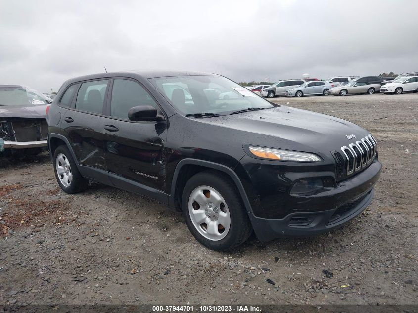 2014 JEEP CHEROKEE SPORT - 1C4PJLAB4EW288509