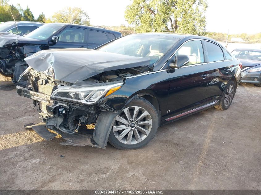 2017 HYUNDAI SONATA SPORT - 5NPE34AF4HH471834