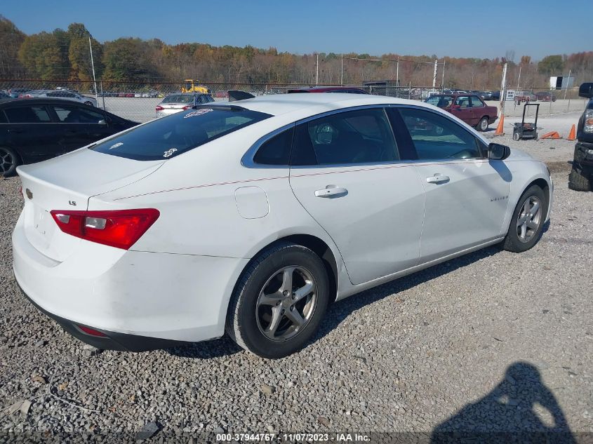 2016 CHEVROLET MALIBU LS - 1G1ZB5ST3GF206208