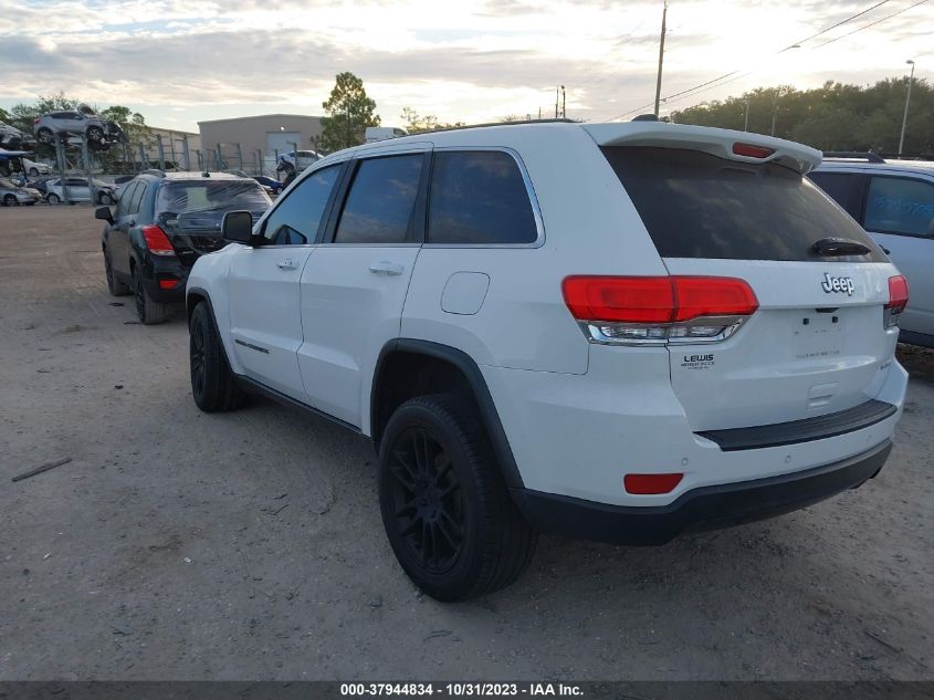 2017 JEEP GRAND CHEROKEE LAREDO - 1C4RJEAG3HC617125