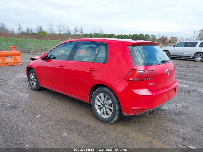2015 VOLKSWAGEN GOLF - 3VW217AUXFM008321