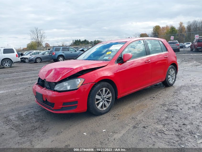 2015 VOLKSWAGEN GOLF - 3VW217AUXFM008321