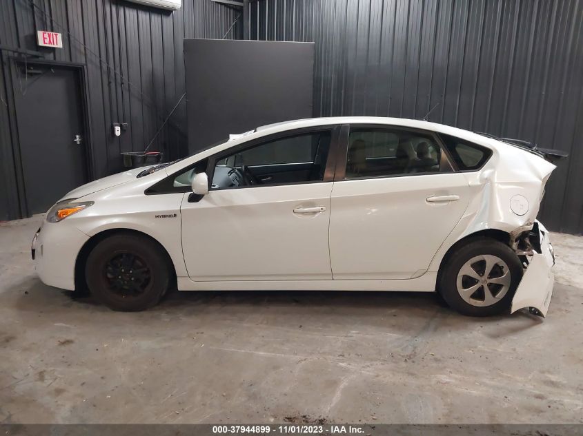 2015 TOYOTA PRIUS THREE - JTDKN3DU5F0450728