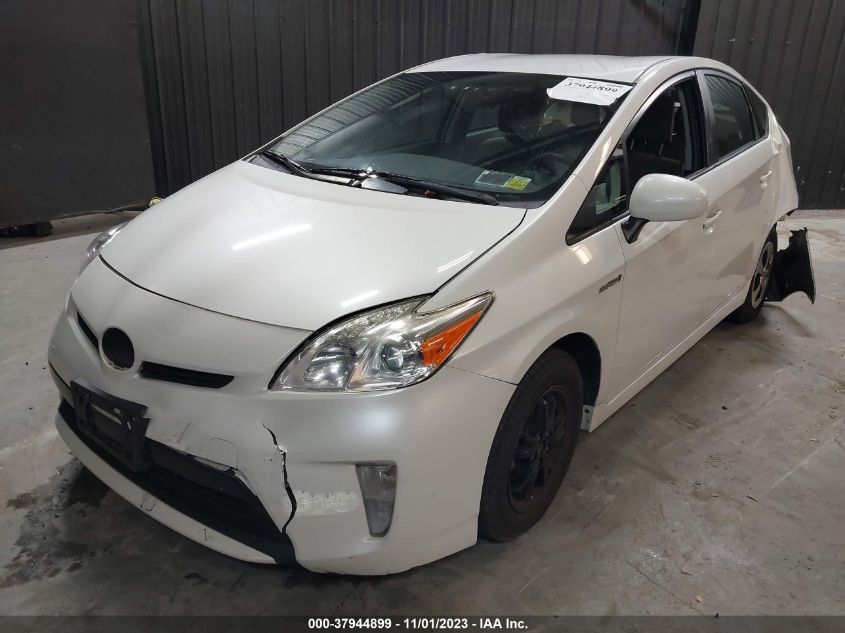 2015 TOYOTA PRIUS THREE - JTDKN3DU5F0450728
