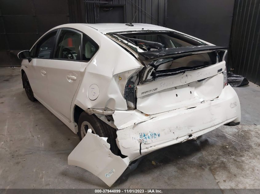 2015 TOYOTA PRIUS THREE - JTDKN3DU5F0450728