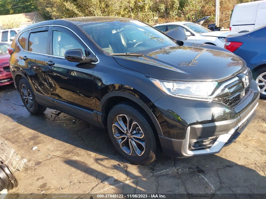 2021 HONDA CR-V AWD EX-L - 5J6RW2H83ML010290