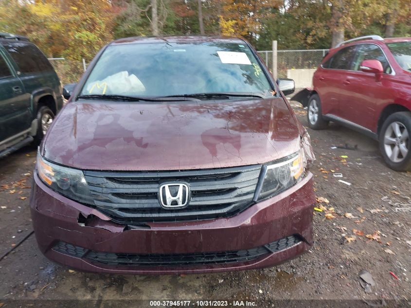 2013 HONDA ODYSSEY EXL - 5FNRL5H61DB079335