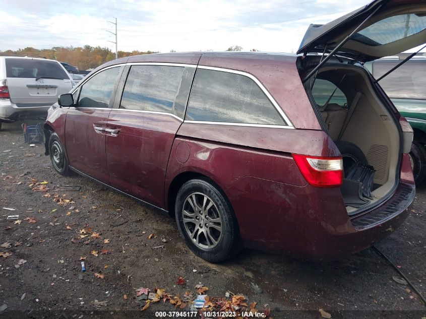 2013 HONDA ODYSSEY EXL - 5FNRL5H61DB079335