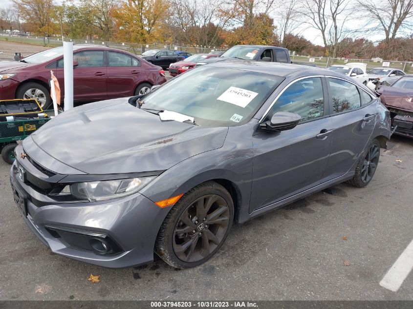 VIN 2HGFC2F85LH510386 2020 HONDA CIVIC SPORT