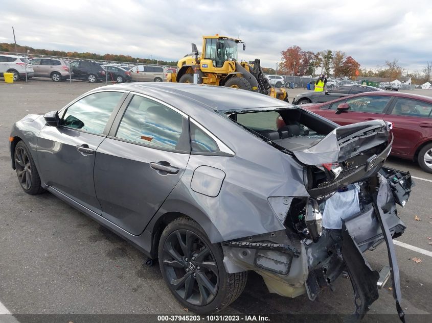 VIN 2HGFC2F85LH510386 2020 HONDA CIVIC SPORT