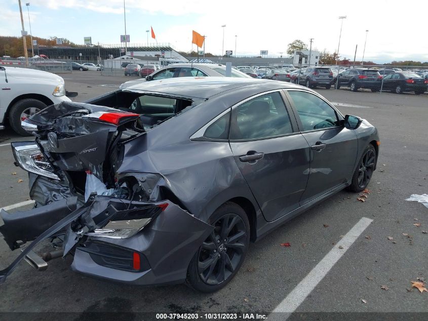 VIN 2HGFC2F85LH510386 2020 HONDA CIVIC SPORT