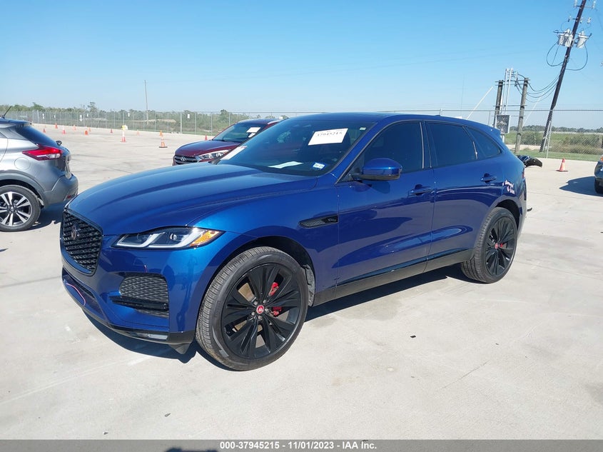VIN SADCJ2EX7NA700342 2022 JAGUAR F-PACE S