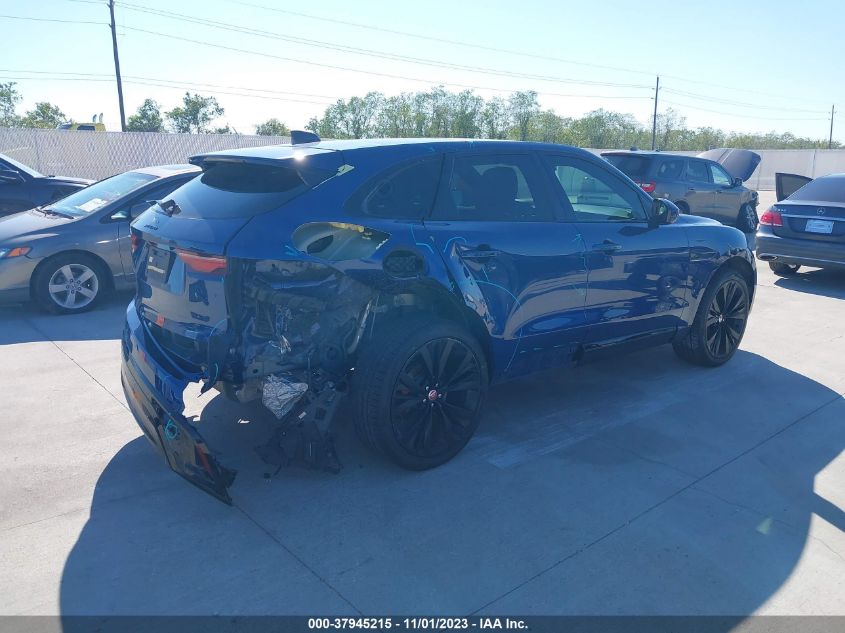 VIN SADCJ2EX7NA700342 2022 JAGUAR F-PACE S