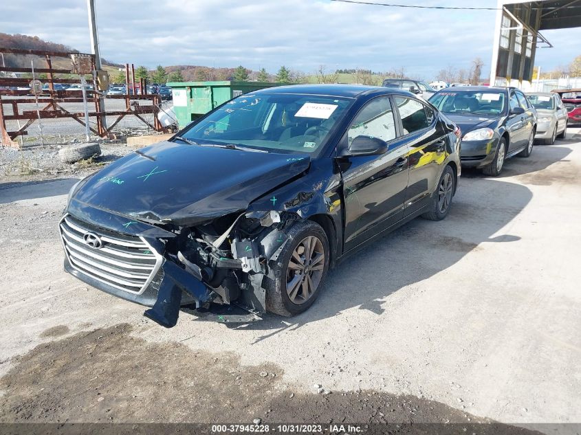 2018 HYUNDAI ELANTRA SEL/VALUE/LIMITED - KMHD84LF0JU504202