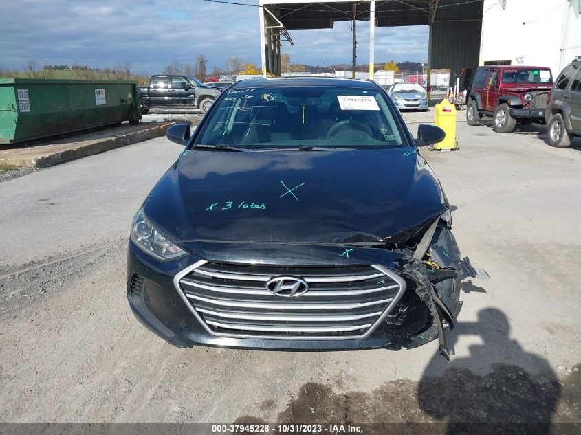 2018 HYUNDAI ELANTRA SEL/VALUE/LIMITED - KMHD84LF0JU504202