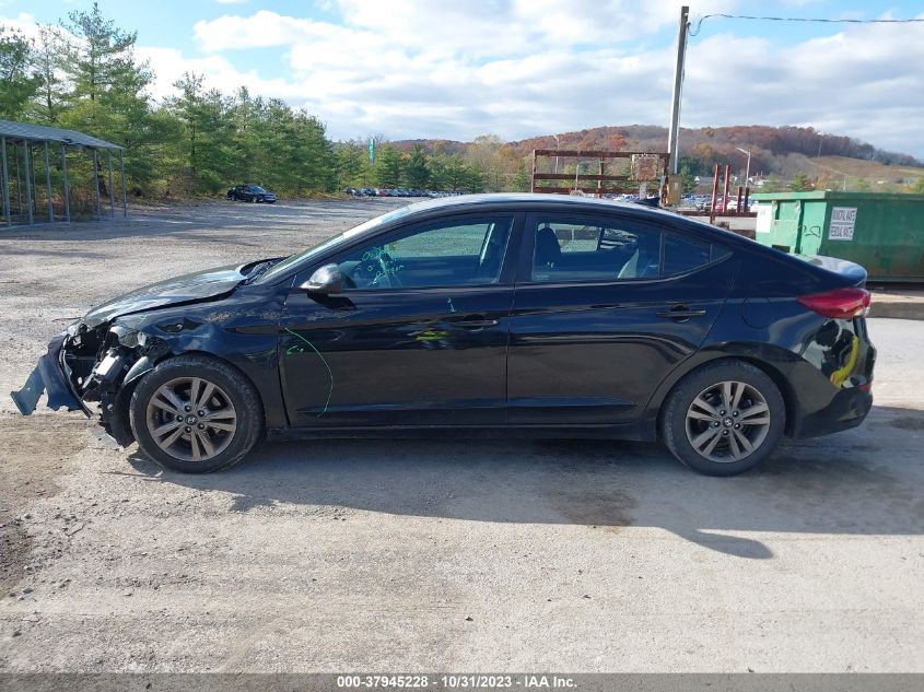 2018 HYUNDAI ELANTRA SEL/VALUE/LIMITED - KMHD84LF0JU504202