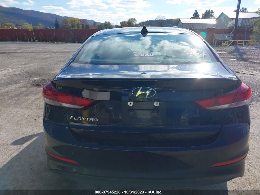 2018 HYUNDAI ELANTRA SEL/VALUE/LIMITED - KMHD84LF0JU504202