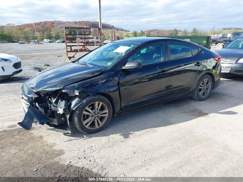 2018 HYUNDAI ELANTRA SEL/VALUE/LIMITED - KMHD84LF0JU504202