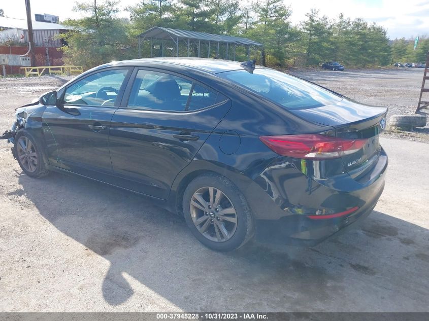 2018 HYUNDAI ELANTRA SEL/VALUE/LIMITED - KMHD84LF0JU504202