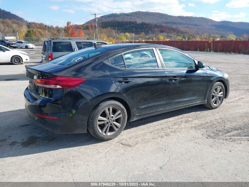 2018 HYUNDAI ELANTRA SEL/VALUE/LIMITED - KMHD84LF0JU504202