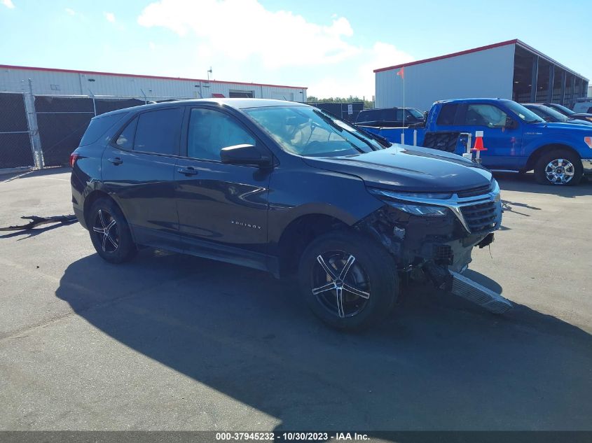 2022 CHEVROLET EQUINOX FWD LS - 3GNAXHEV4NS160523