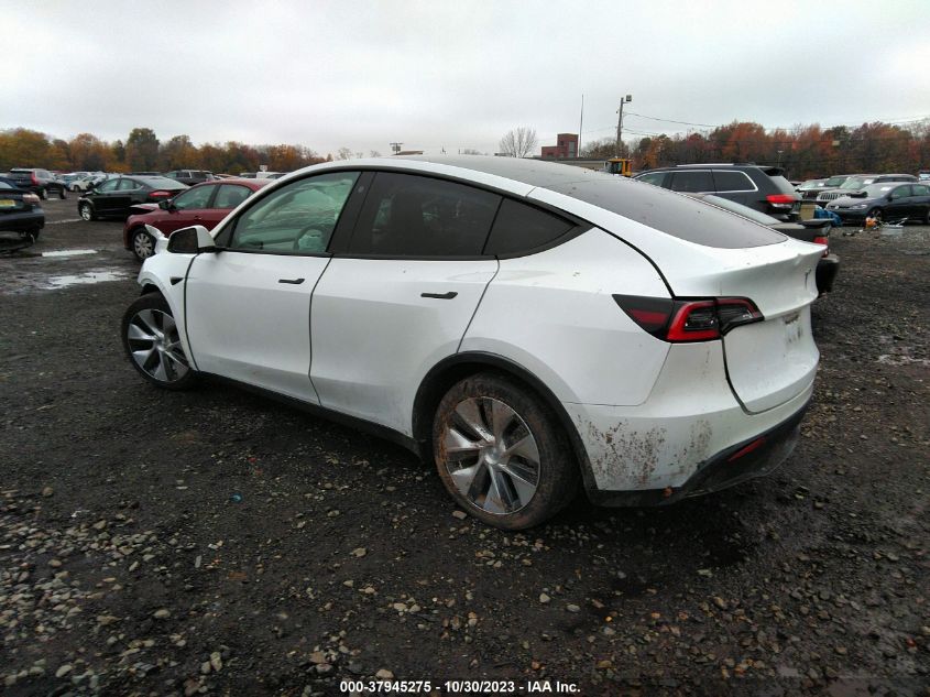 2021 TESLA MODEL Y LONG RANGE - 5YJYGDEE7MF114255